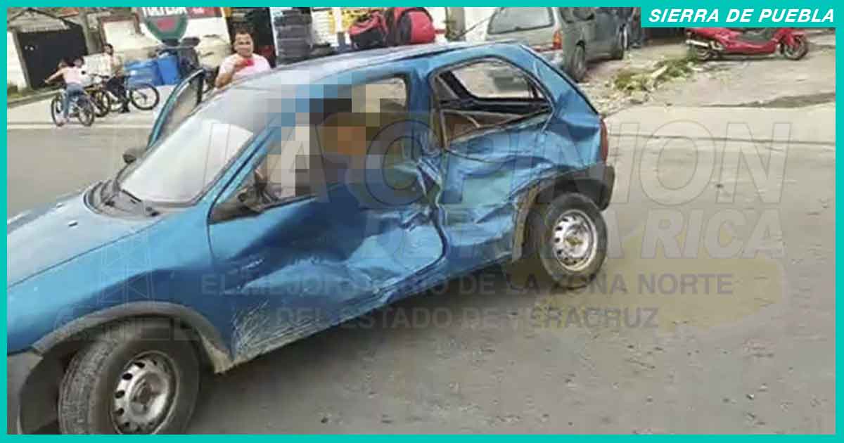 Quedó prensado durante un accidente; sobrevivió