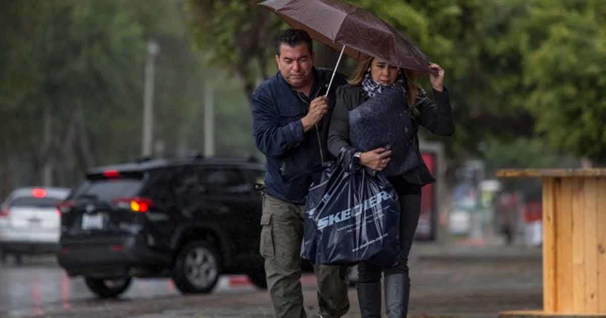Prevén nublados y fuertes lluvias para gran parte del país