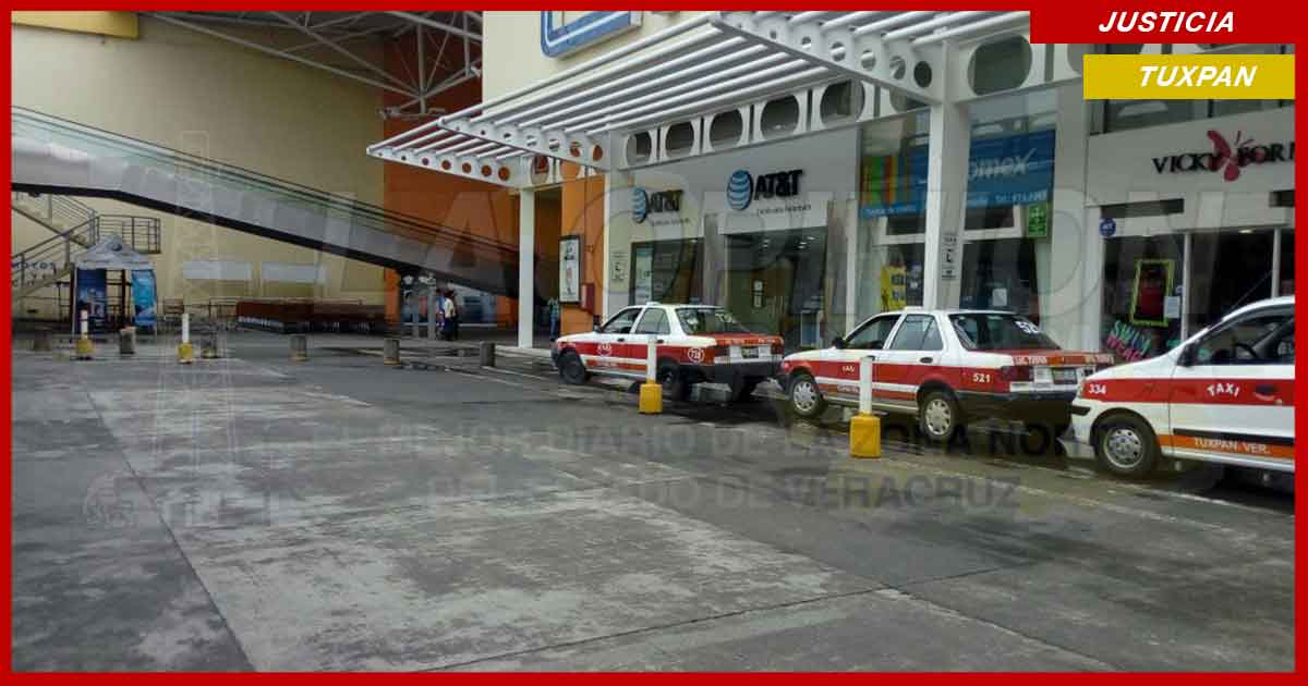 Roban auto en Tuxpan