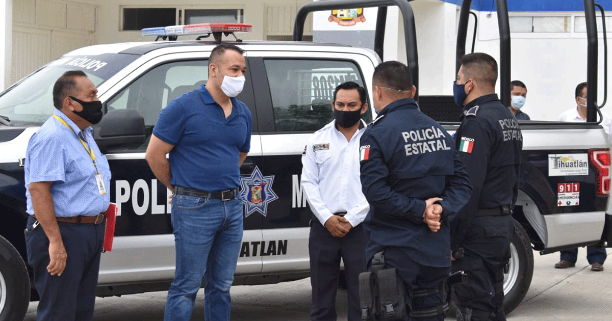 Refuerzan Seguridad Pública de Tihuatlán