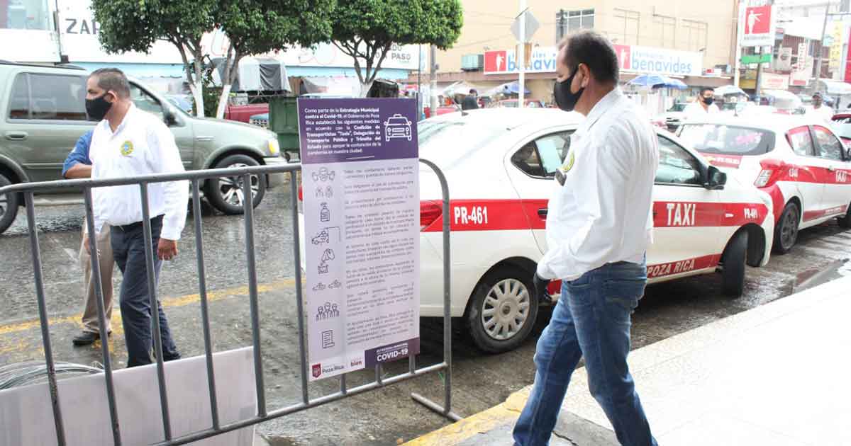 Taxistas deberán respetar medidas ante emergencia sanitaria por Covid-19