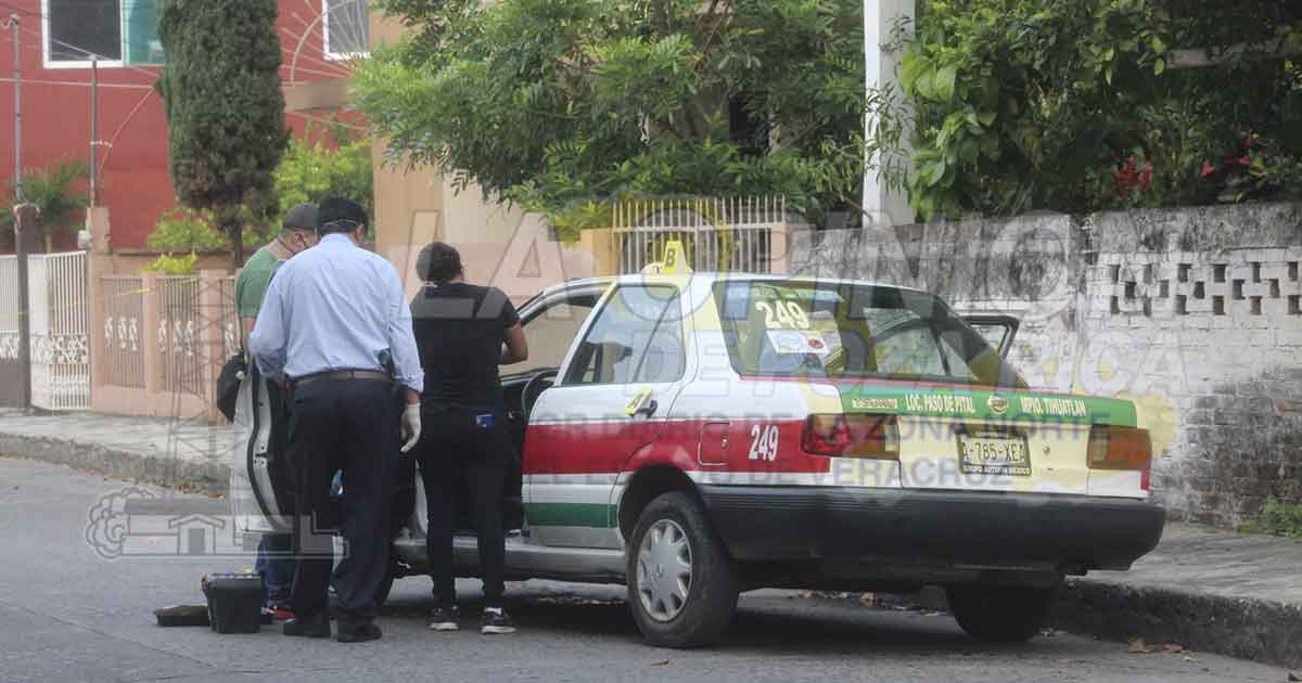 Asesinan a taxista de cinco navajazos