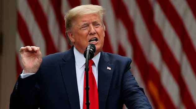 Trump rompe relaciones con la OMS y arremete contra China por COVID-19