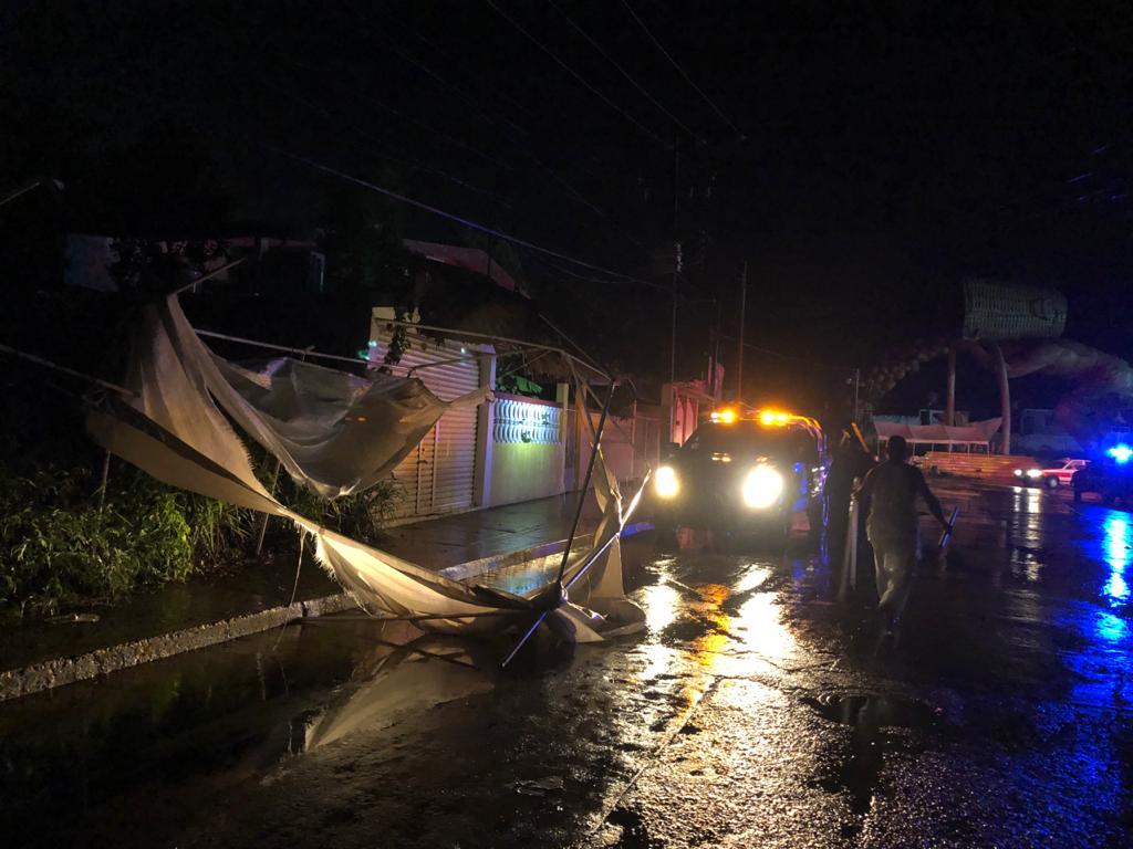 Turbonada deja cuantiosos daños y afectaciones en la red eléctrica