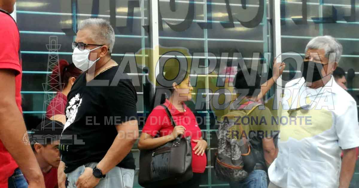 En Junio, etapa de mayor contagio de Covid-19 en Tuxpan