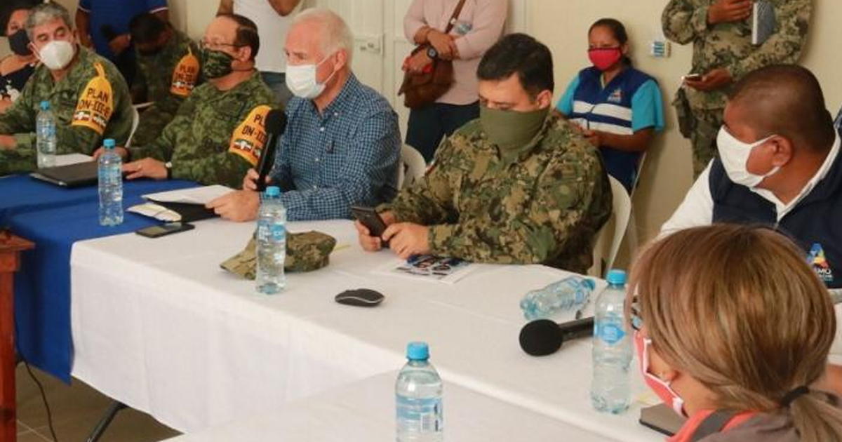 Todo listo para de manera conjunta, hacerle frente a la temporada de huracanes: Jorge Vera