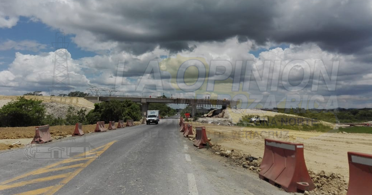 Cobra forma distribuidora donde entroncarán las dos autopistas en Tuxpan
