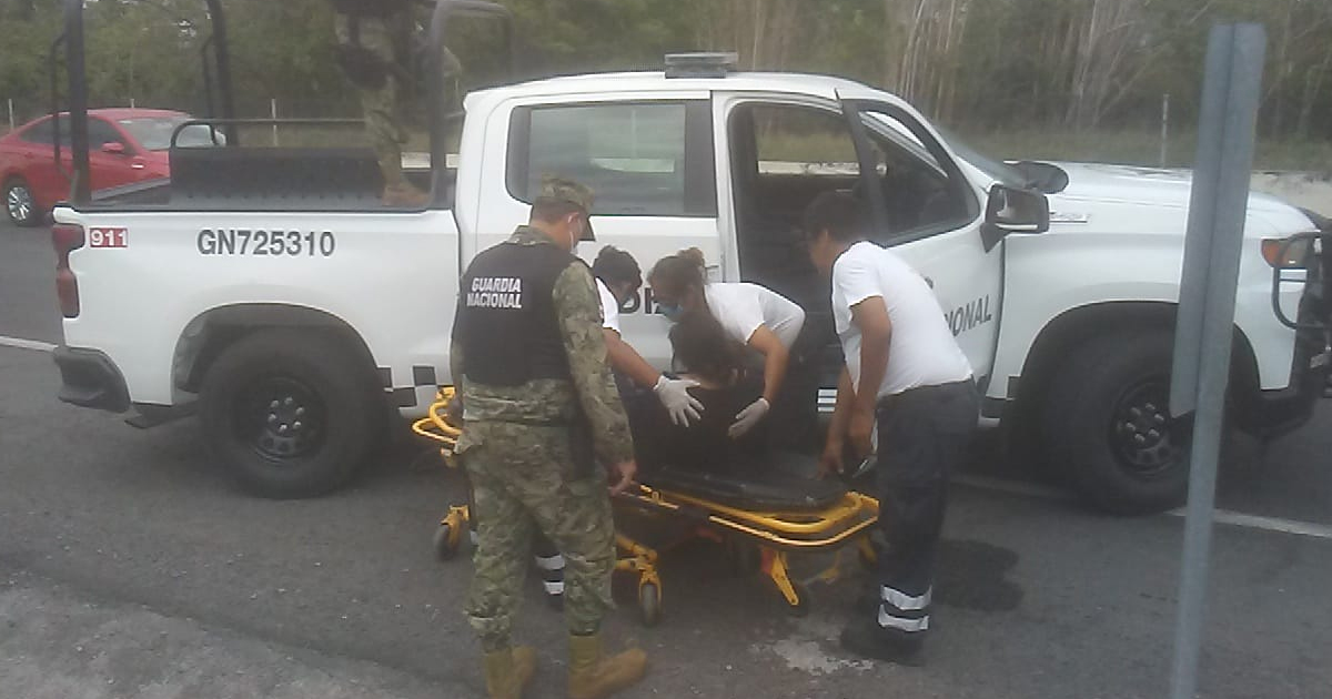 Familia de CDMX se accidenta en autopista Federal 140 Cardel – Xalapa
