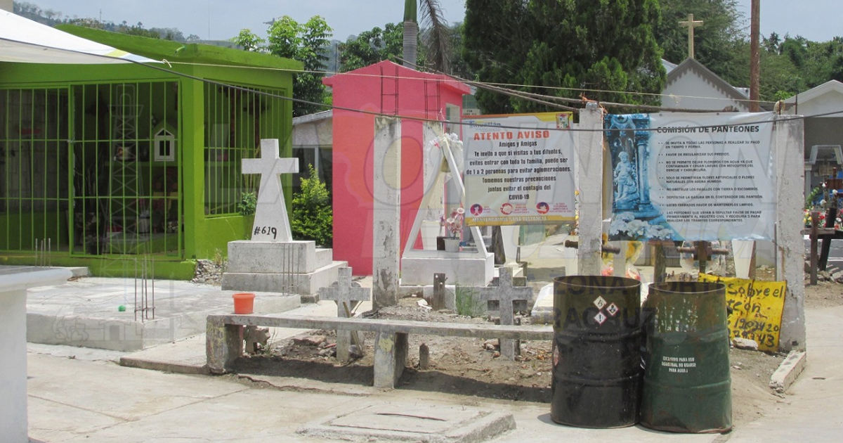 Panteón municipal de la villa permanecerá cerrado