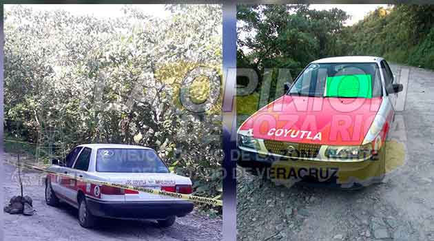 A balazos asesinan a taxista de Coyutla