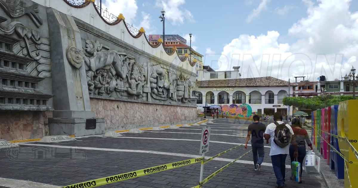 Aperturan espacios en el centro histórico de Papantla