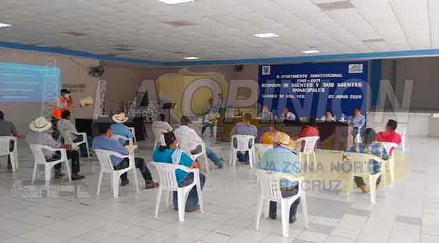 Se preparan contra lluvias y huracanes, en Cazones