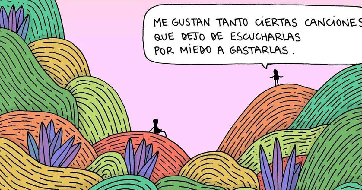 Las geniales ilustraciones del bilbaino '72 kilos' nos hacen superarnos