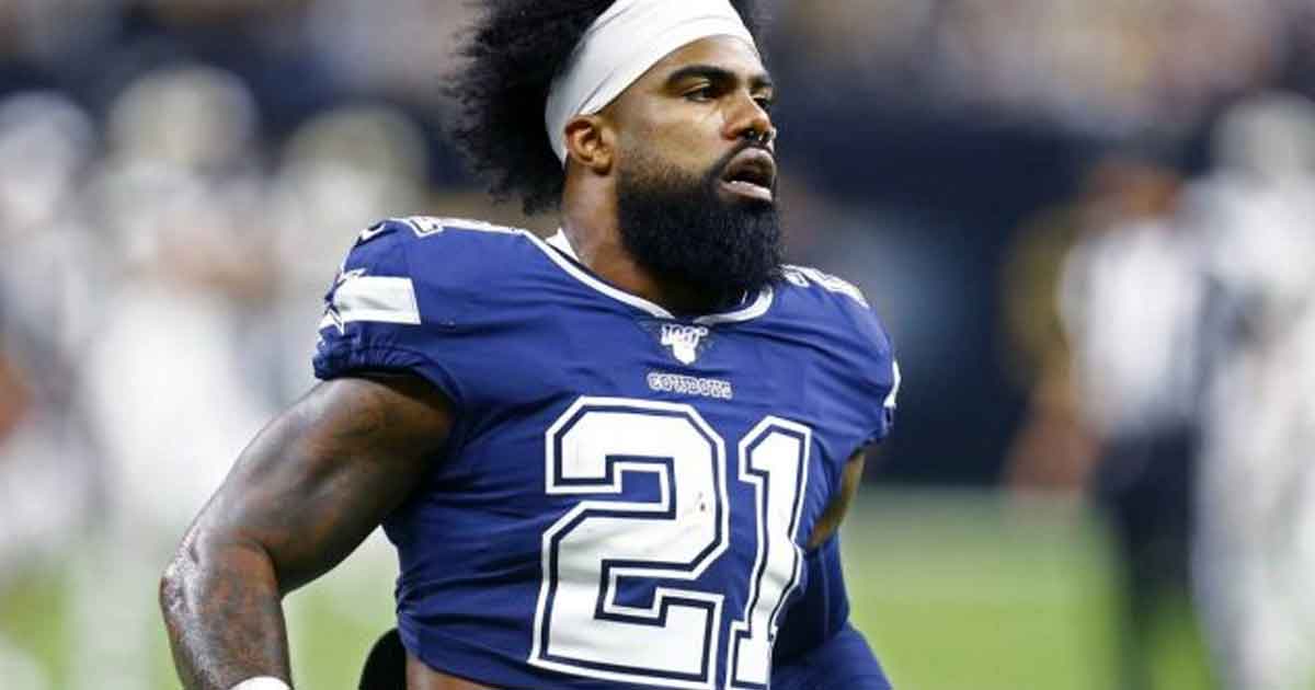 Ezekiel Elliott dio positivo a la prueba de COVID-19