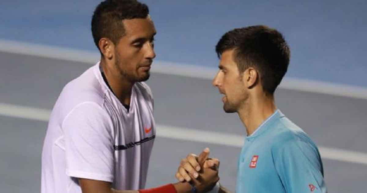 Kyrgios, filoso ante Djokovic y compañía