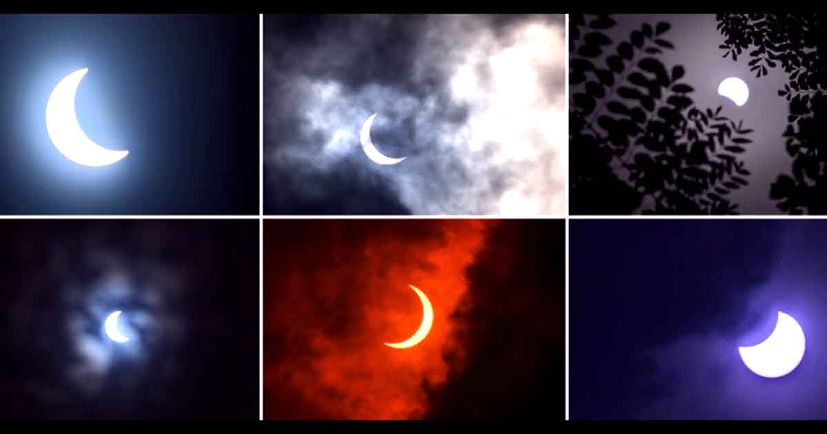 Eclipse solar: Fotos del “anillo de fuego” que sorprendió a Asia y África