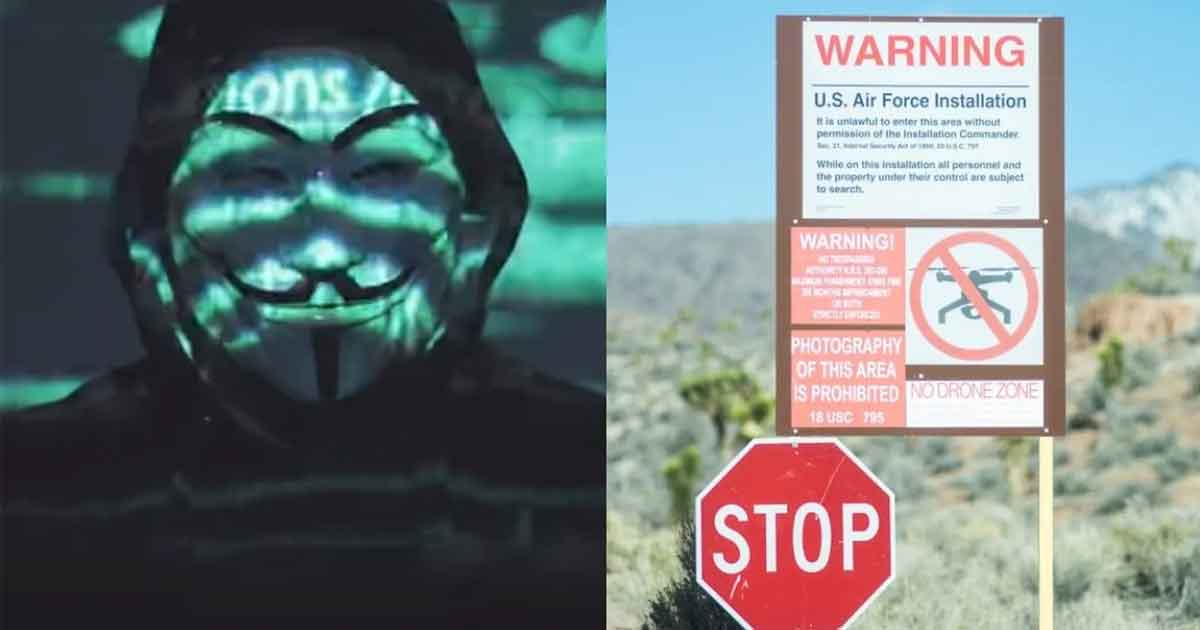 Los secretos del área 51 que Anonymous ha revelado