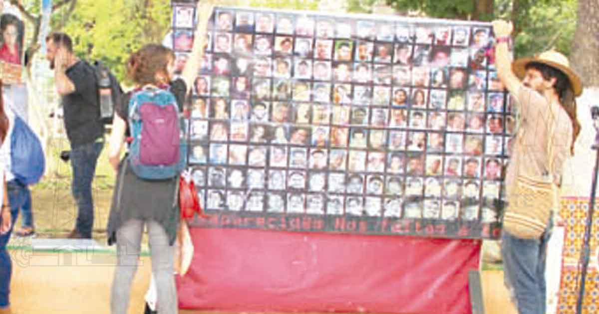 Olvidan a desaparecidos