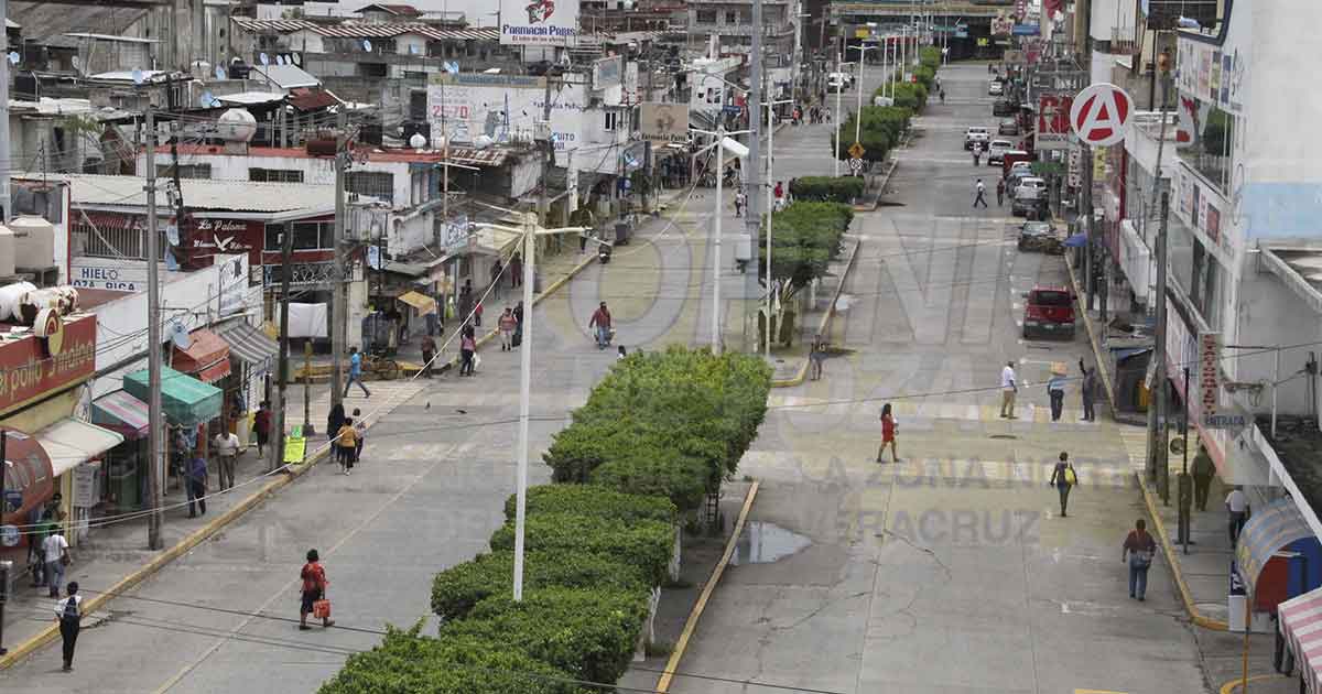 A partir del 15 abrirán algunas calles del centro, en Poza Rica