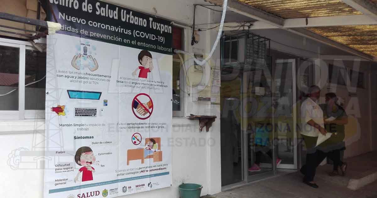 Reduce velocidad de contagios de Covid-19 en los últimos 4 días en Tuxpan