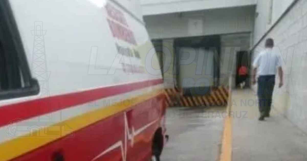 Trabajadora de una tienda de autoservicios sufre accidente