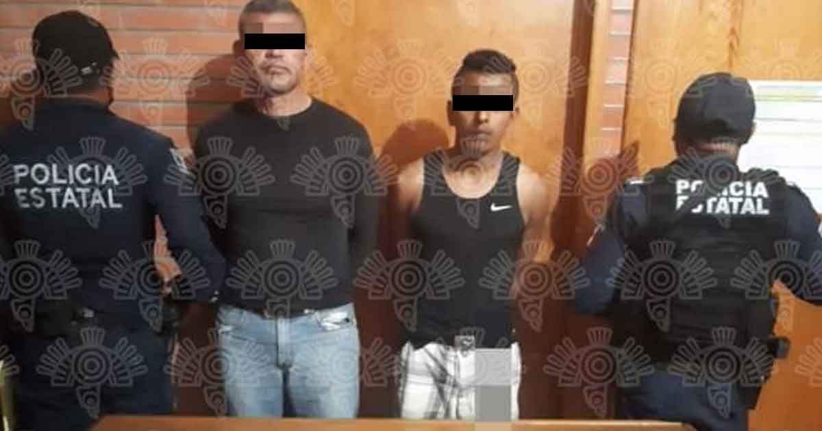 Detienen a dos hombres con armas y drogas en Venustiano Carranza