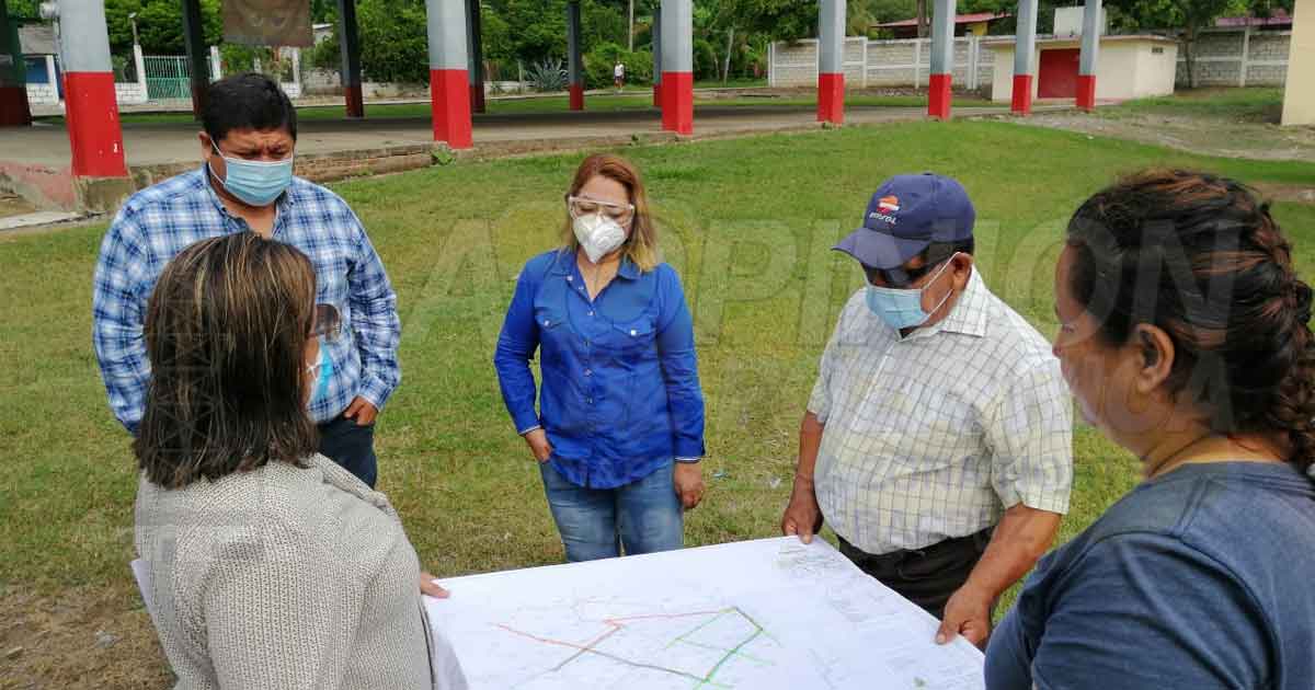 Inician obra de drenaje en Santa María, Coatzintla