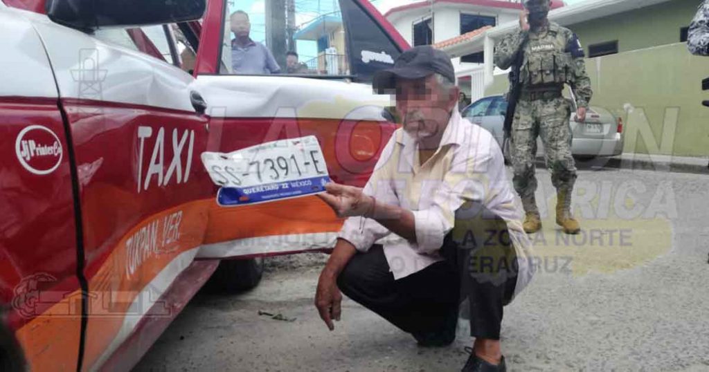 Embestido por una camioneta