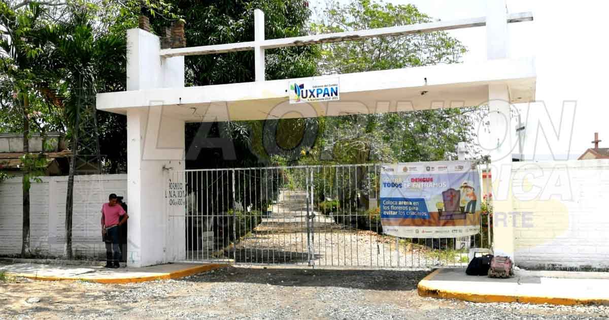 Panteones abrirán normalmente a partir de este lunes