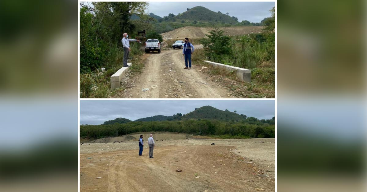 Anuncia Jorge Vera Hernández mejoras en el relleno sanitario
