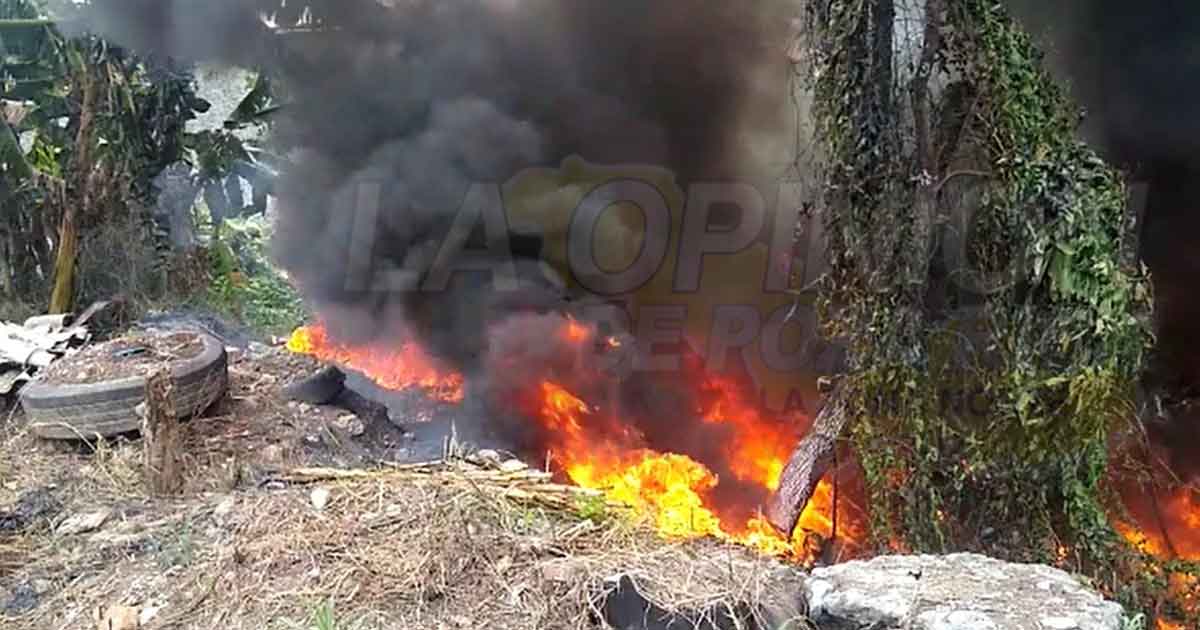 Pide PC prevenir incendios