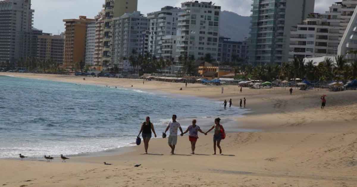 Las playas de Acapulco ya se pueden visitar tras reapertura