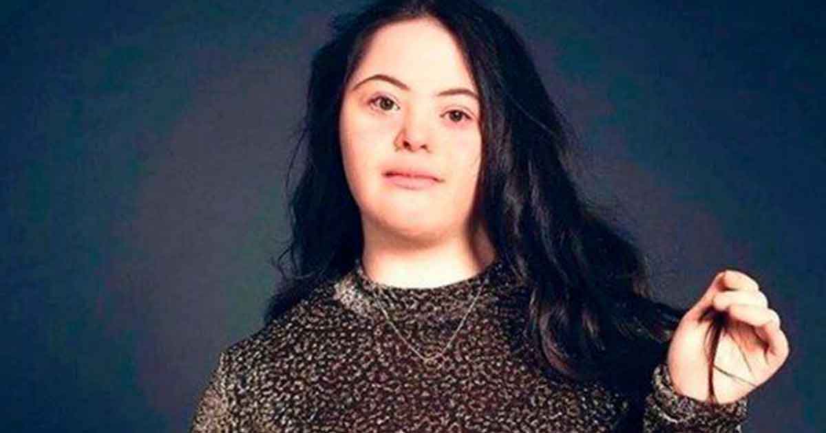 Modelo con síndrome de Down es el nuevo rostro de una marca famosa