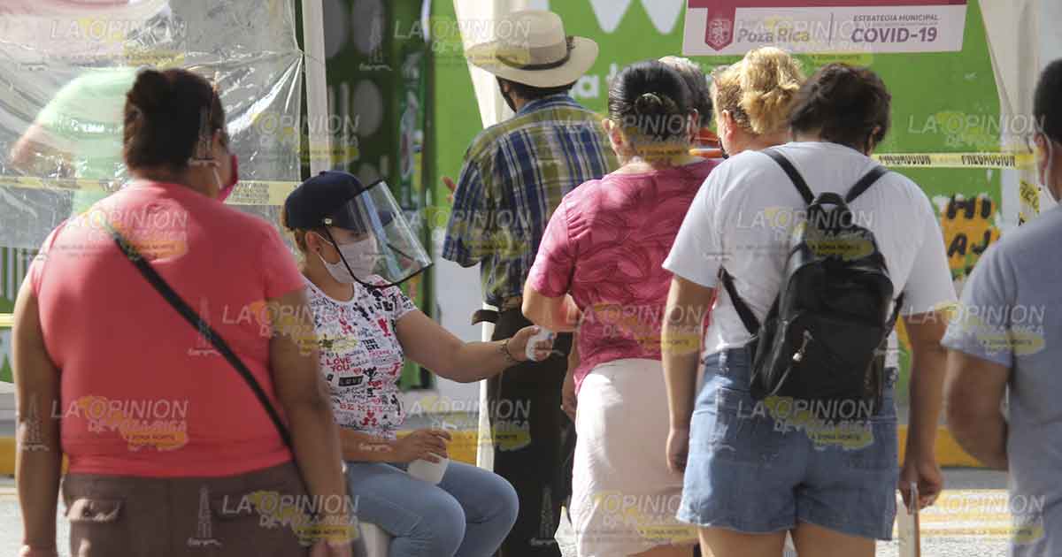 Poza Rica de nuevo será semáforo rojo a partir de mañana lunes