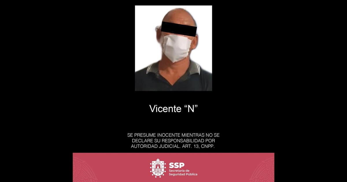 Aprehenden a sujeto por presunto intento de violación a niña