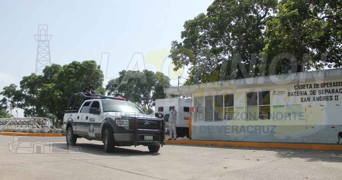 Se registra explosión en pozo San Andrés II