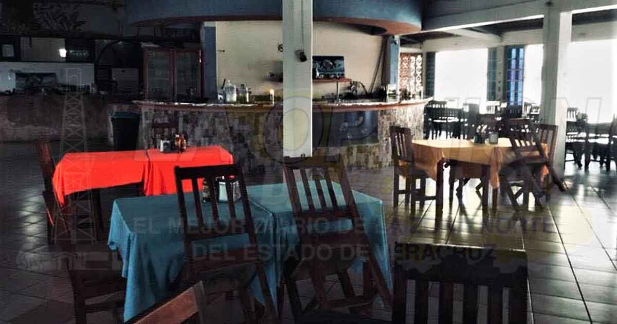 Se volatizan fuentes de empleo en sector restaurantero de Tuxpan