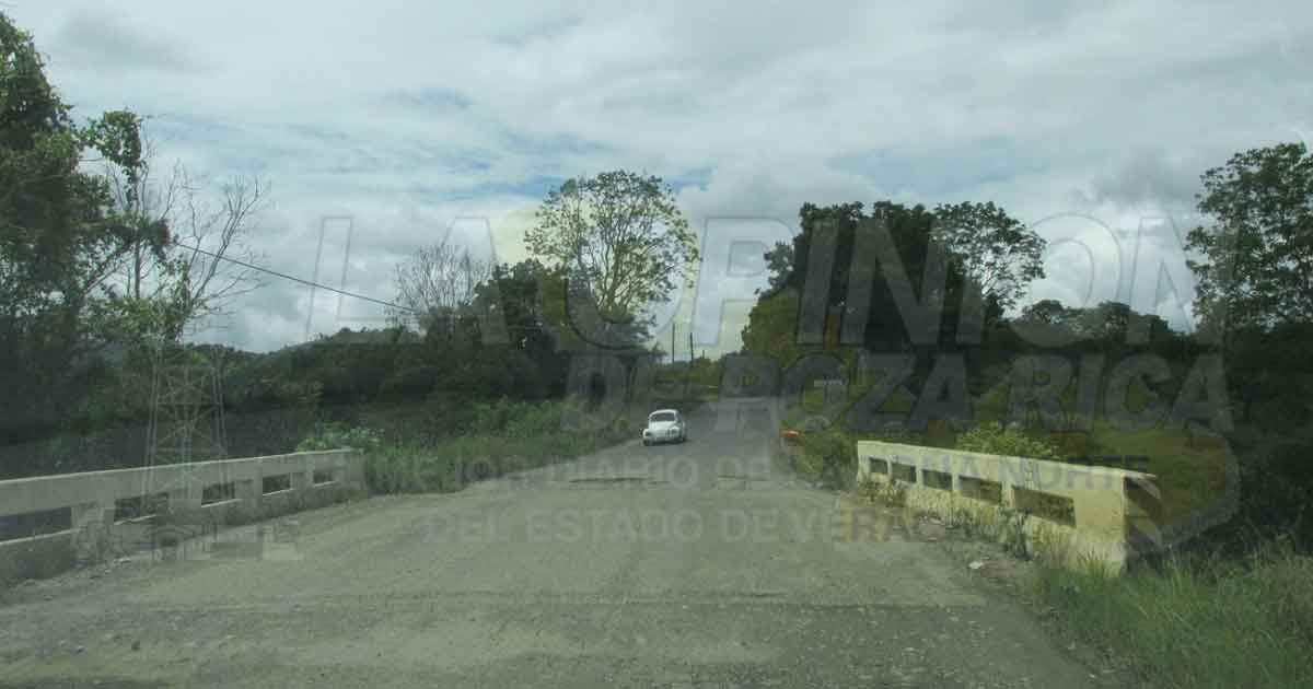 Claman por el rescate de la carretera Álamo-Castillo