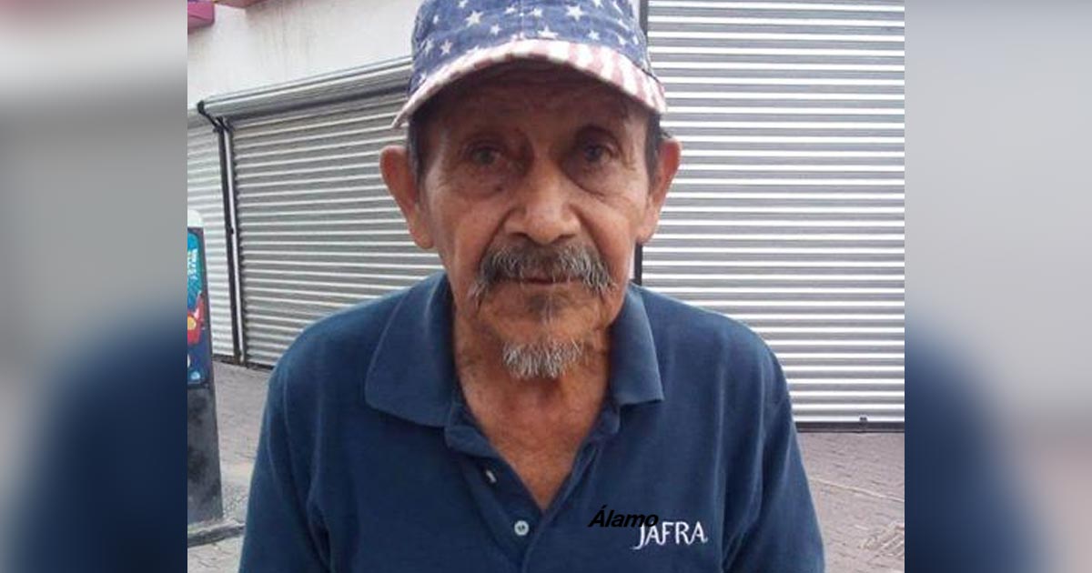 Sexagenario solicita ayuda para llegar a su hogar