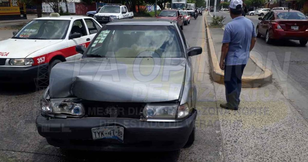 Chocan por alcance
