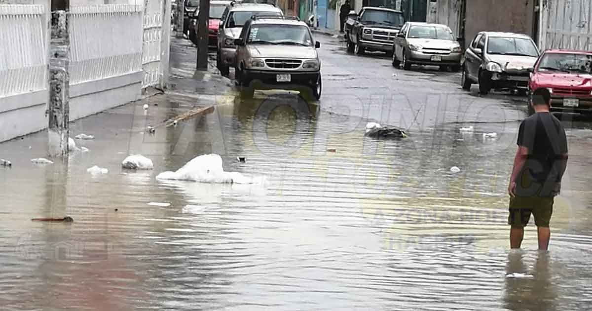 Bajo vigilancia 57 colonias inundables