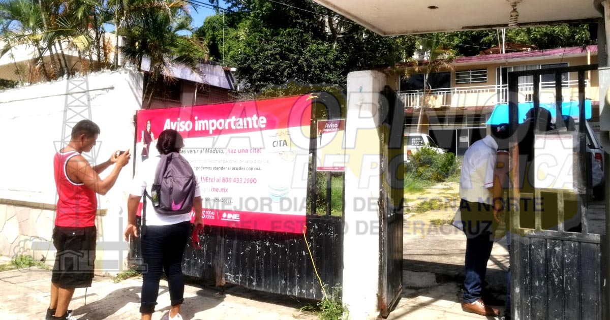Agotadas las citas para tramitar credencial