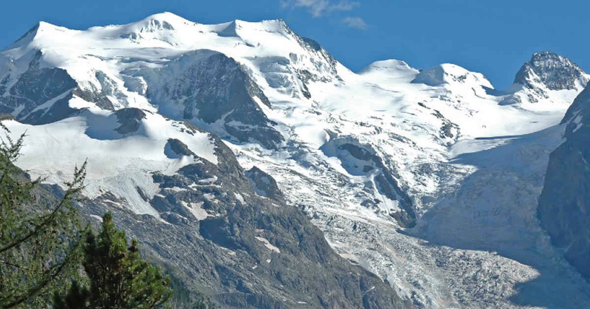 En Suiza, captan espectacular colapso de un glaciar
