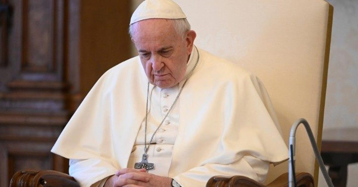 El Papa advierte que "sería triste que en la vacuna se diese prioridad a los ricos"