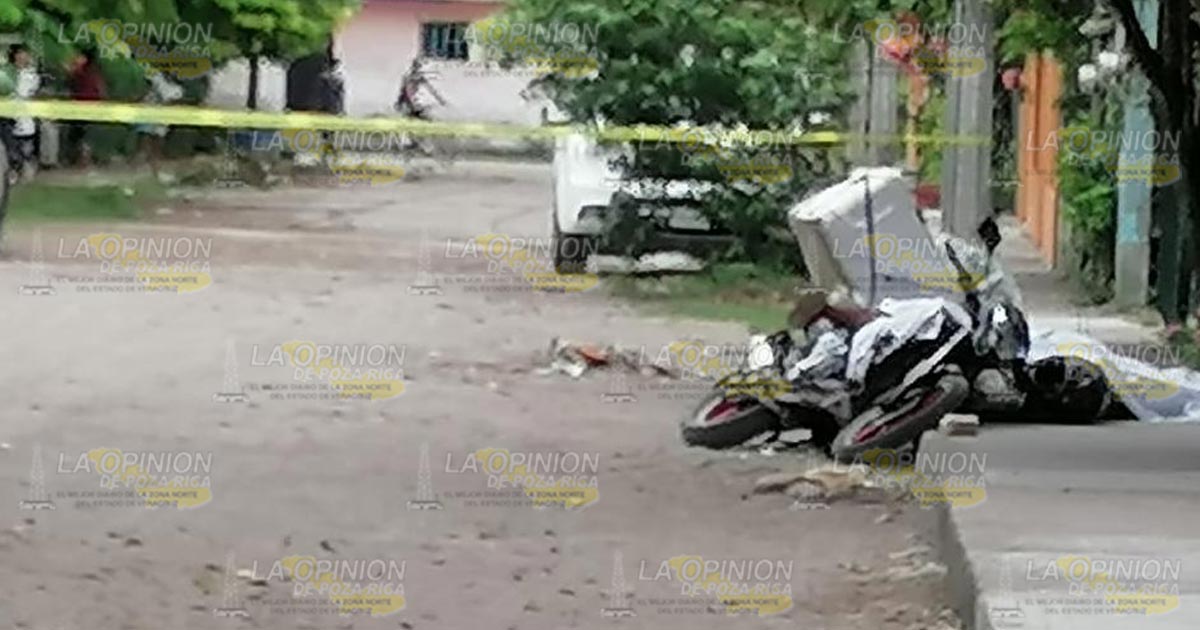 Asesinan a mototortillero en Casitas