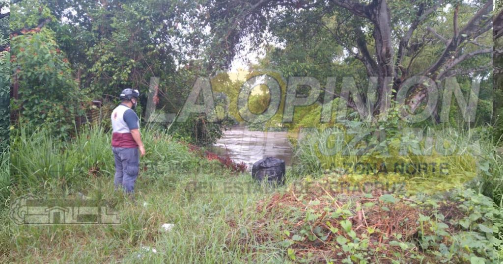 Sube nivel del río Cazones encima de sus máximos ordinarios