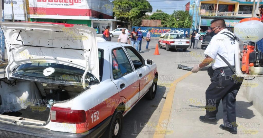 Protegen a usuarios de transporte ante Covid