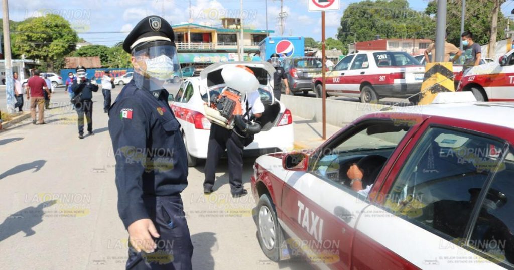 Protegen a usuarios de transporte ante Covid