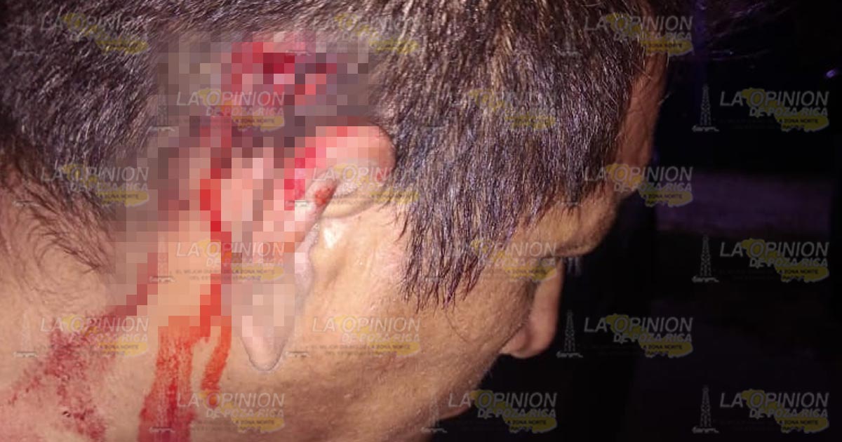 ¡Apedreado por desconocidos!