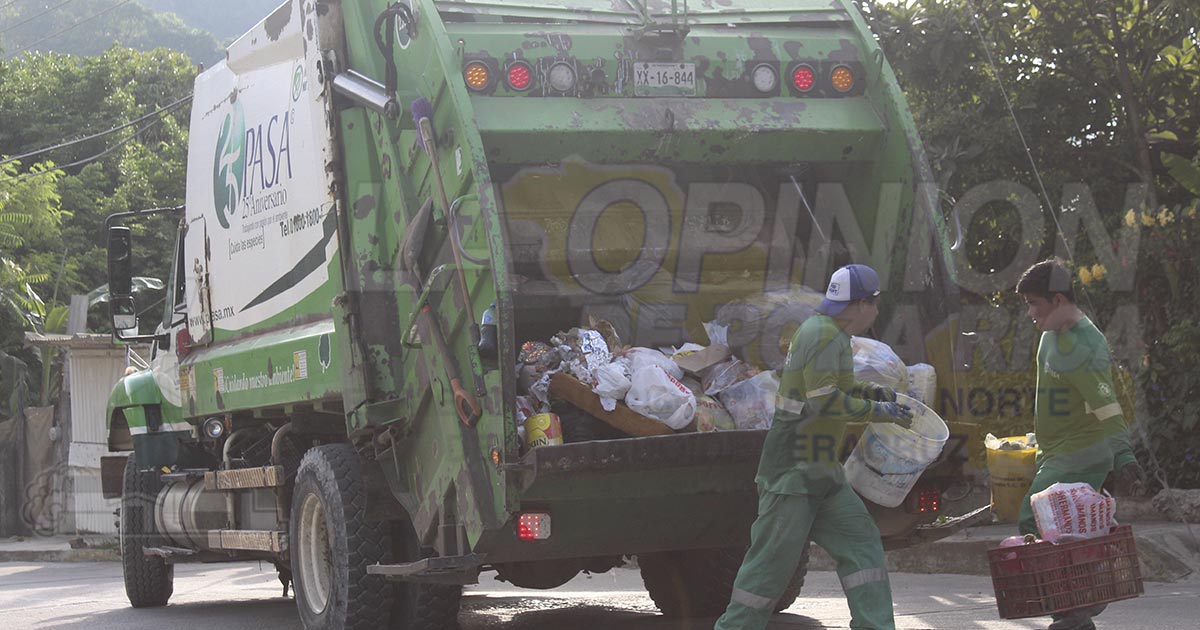 PASA, tarde por la basura